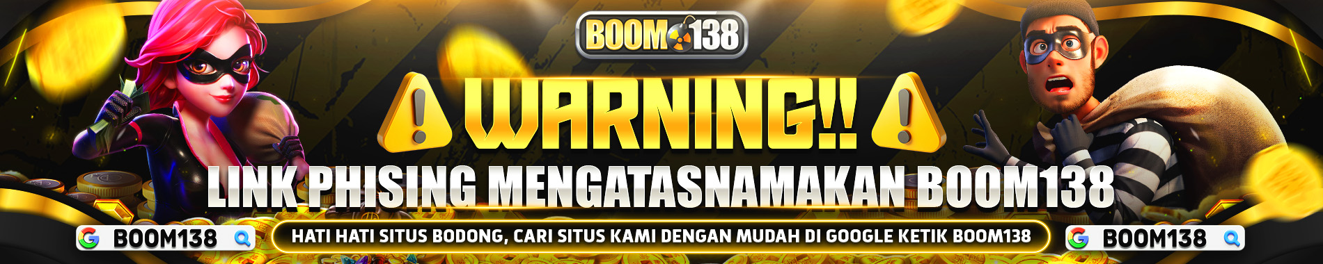 HATIHATI WEB PHISING BOOM138